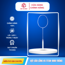 Picture of Vợt cầu lông VS Titan 1000 Trắng[tặng cước+cuốn cán]