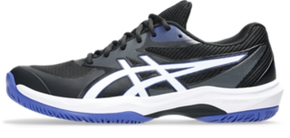 Giày ASICS GAME FF Black White góc nghiêng