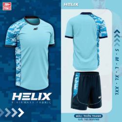 Bộ quần áo bóng đá Riki Helix màu Tím